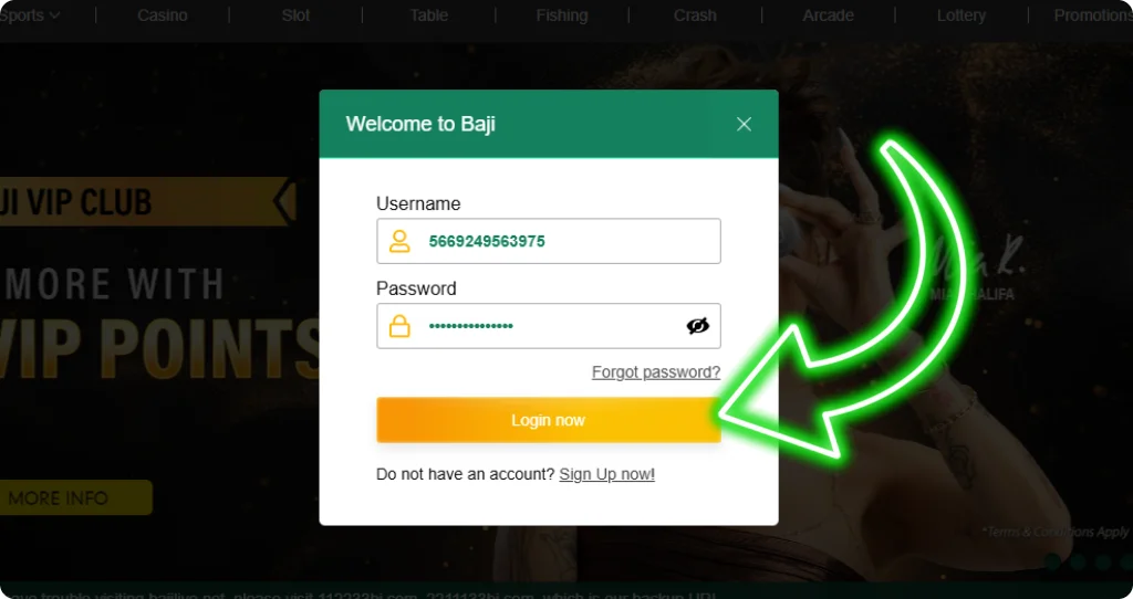 Baji Live Login