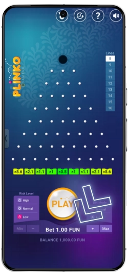 Plinko Calibrate Wager Size