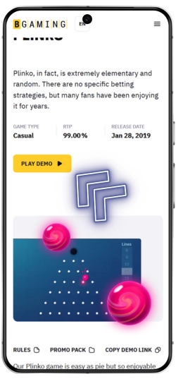 Plinko Leverage Demo Mode